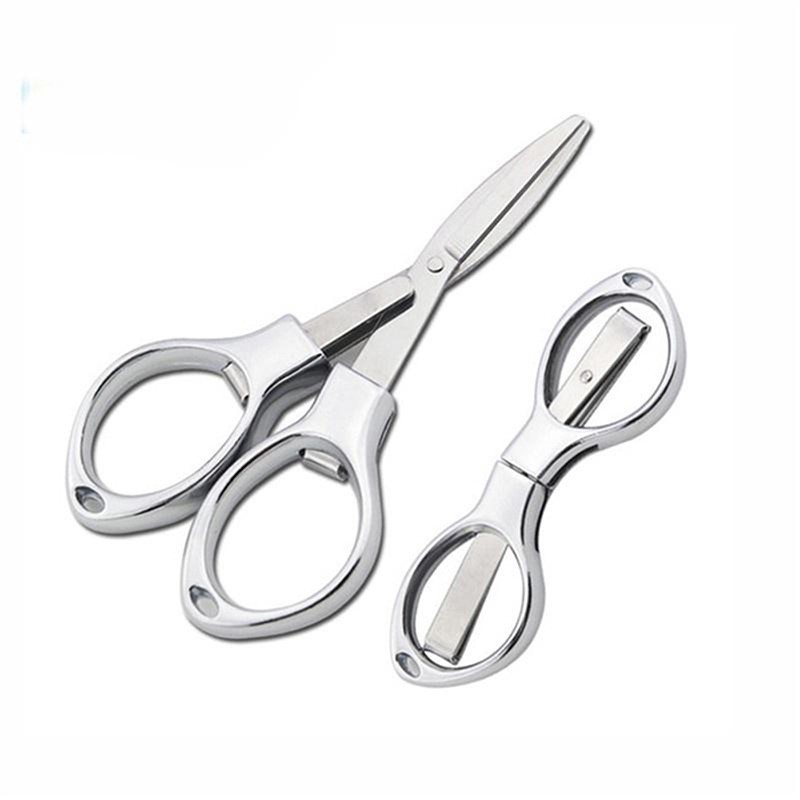 

Gunting Lipat Portable Stainless Steel Silver Kuat Tajam Anti Karat Scissor