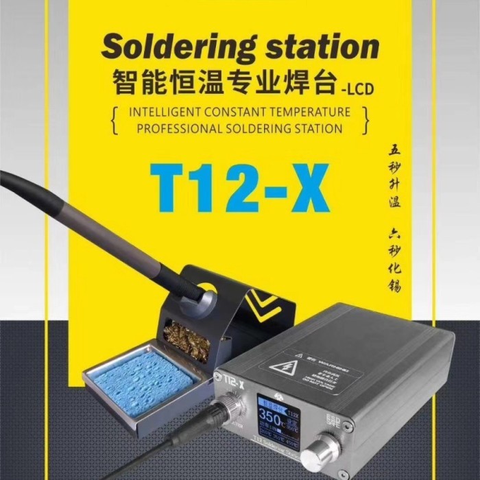 Solder T12-X T12X+ Station LED Digital Constant Temperature Controller - T12X