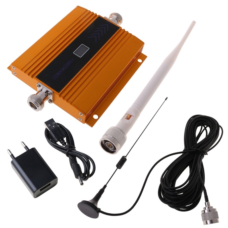 850MHz CDMA 2G/3G/4G Signal Booster Repeater Amplifier Antenna for Mobile Phone
