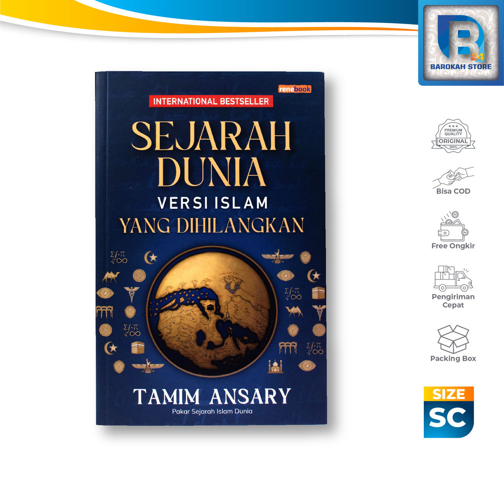 Buku Islami Sejarah Dunia Versi Islam yang Dihilangkan Sejarah Peradaban Islam Renebook Original