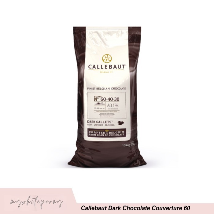 

Callebaut Dark Chocolate Couverture 60% Repack 250 gram