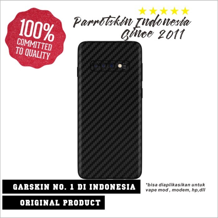 

Graskin Skin Carbon Samsung Galaxy S10+ Plus (6.4") by Parrotskin