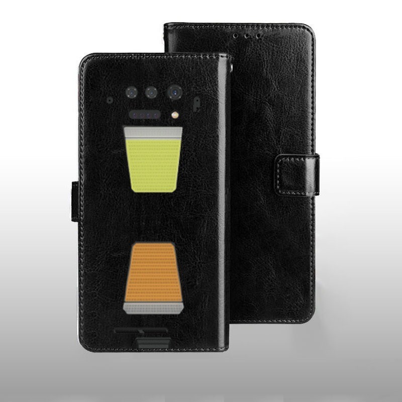 For Unihertz 8849 Tank 2 Pro Case PU Leather Wallet Flip Case For Unihertz Tank 2 Pro Cover Conque F