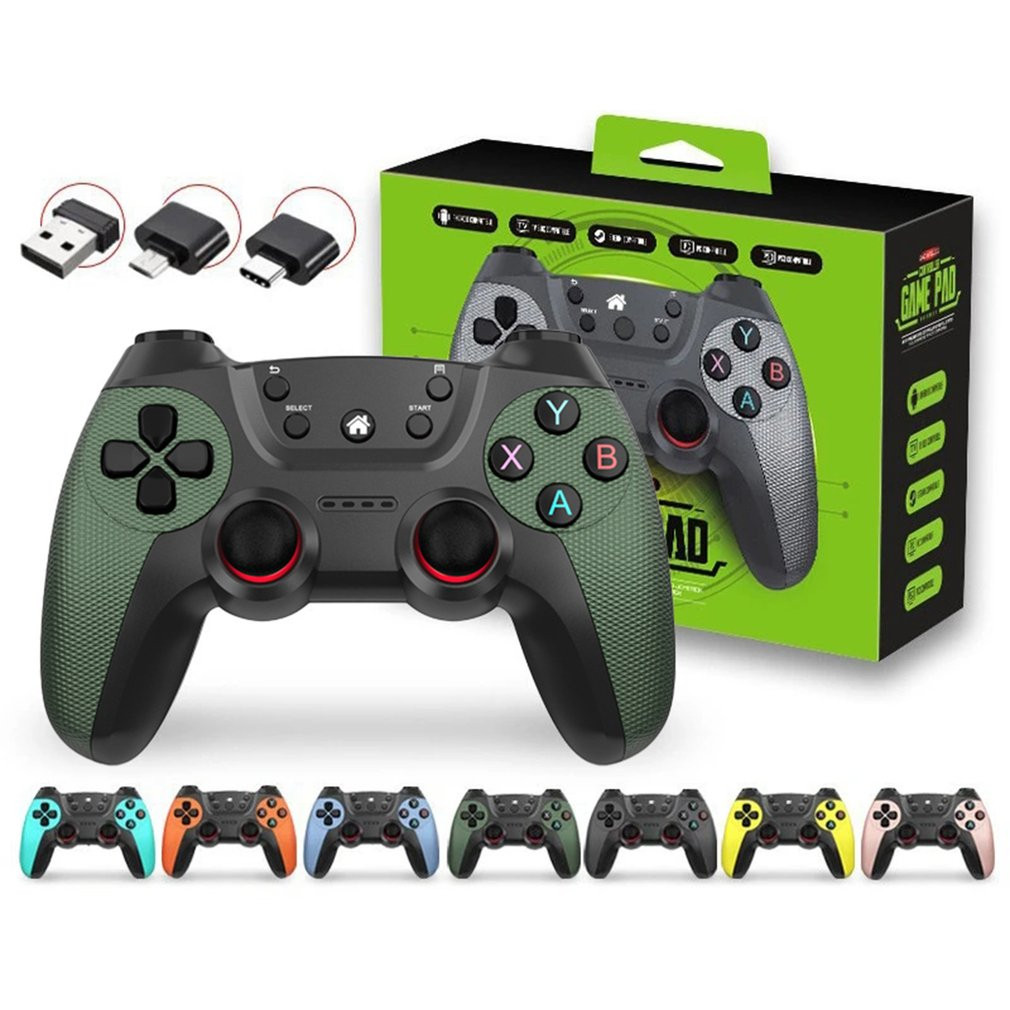 Gamepad Wireless Single 2.4G For Windows PC, Hp Android, Android TV