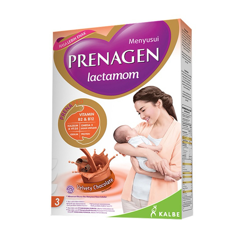 

PRENAGEN Lactamom Susu Masa Menyusui Velvety Chocolate 180 g