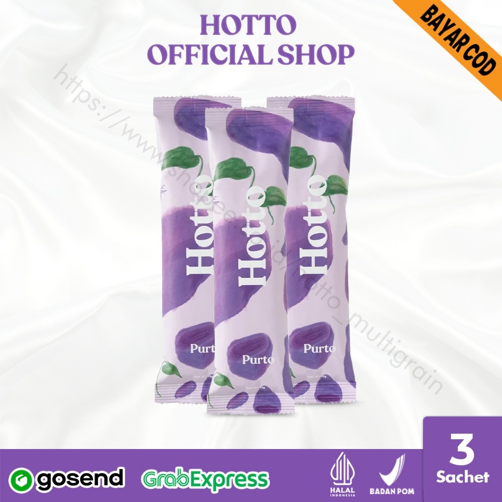 

Hotto Purto Multigrain with Purple Potato Ecer Sachet Hoto Official Store