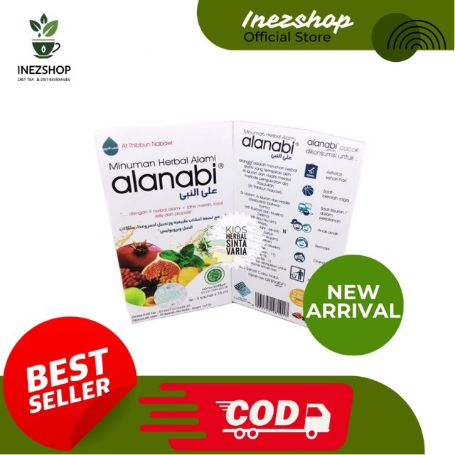

Fitme Nutro Alanabi 3 Sachet – Minuman Herbal Sunnah Sehat & Praktis