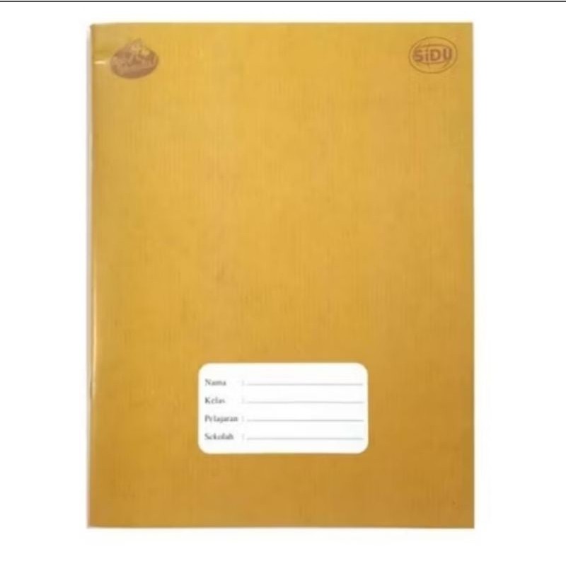 

Ay00! SIDU Kraft 40 Lembar Buku Tulis Sidu Kwarto Pendek (1Pak/10Buku)