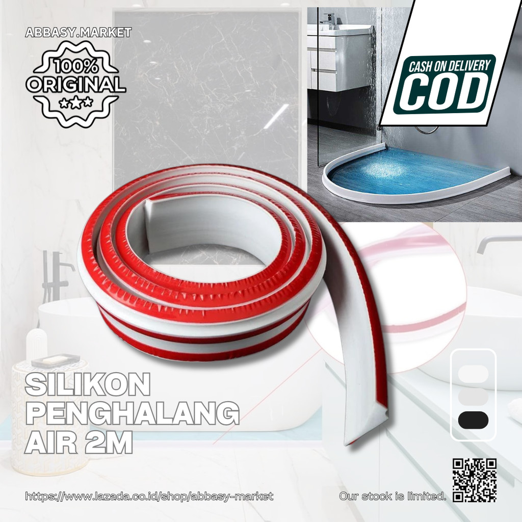 

Lis Silikon Penghalang Air Sealing Strips 2M