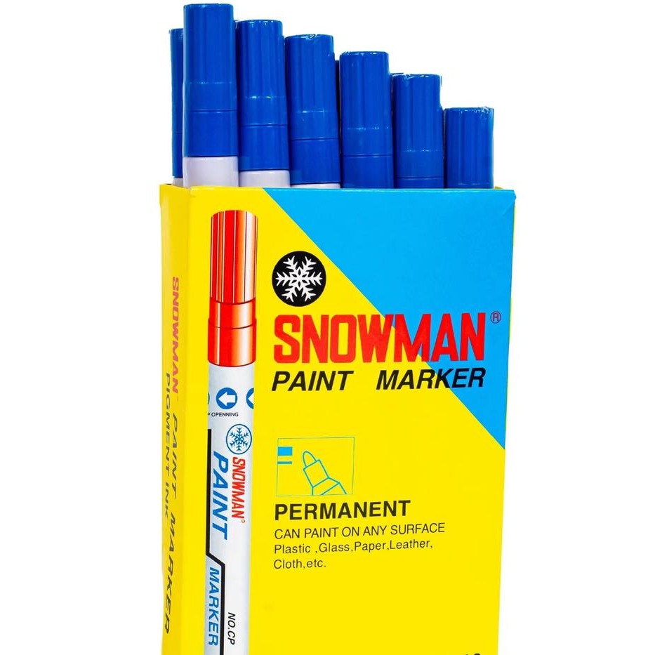 

Snowman Paint Marker – Spidol Cat Permanen untuk Semua Permukaan (Original)