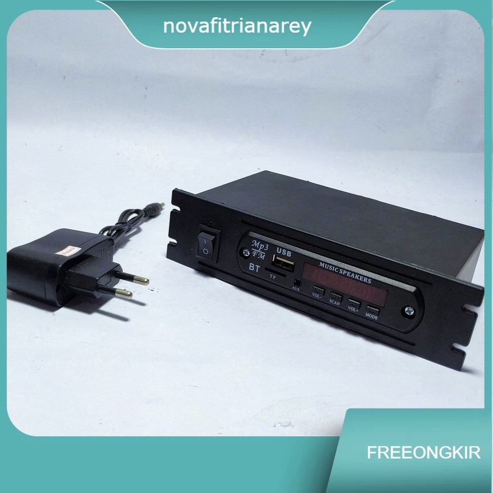 MP3 RADIO BLUETHOOTH USB MP3 Bluetooth Radio USB 12 Volt Rakitan Mp3 USB FM Bluetooth plus adaptor