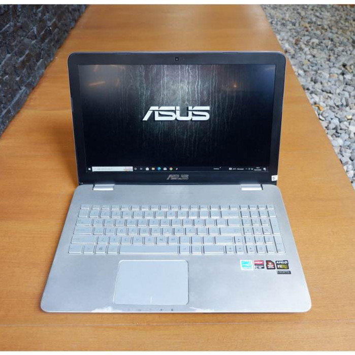 Laptop Asus N551ZU AMD FX 7600P AMD Radeon R9 M280X VRAM 4GB DDR5 Ram 16Gb 512Gb Normal Siap Pakai -
