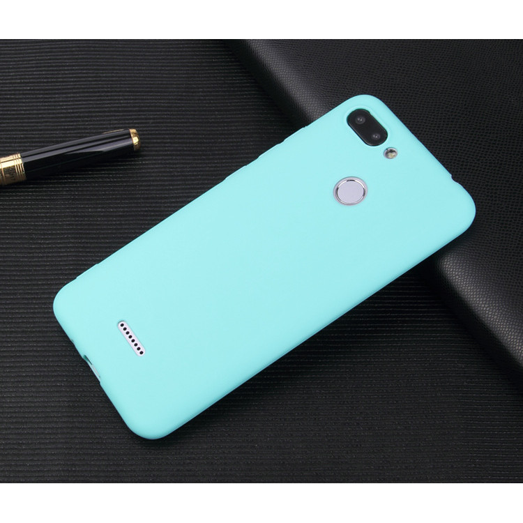 For Xiaomi Redmi 6 6A Case Xiaomi Redmi 6 6A 5.45"inch Matte TPU Silicone Phone Cover Cases