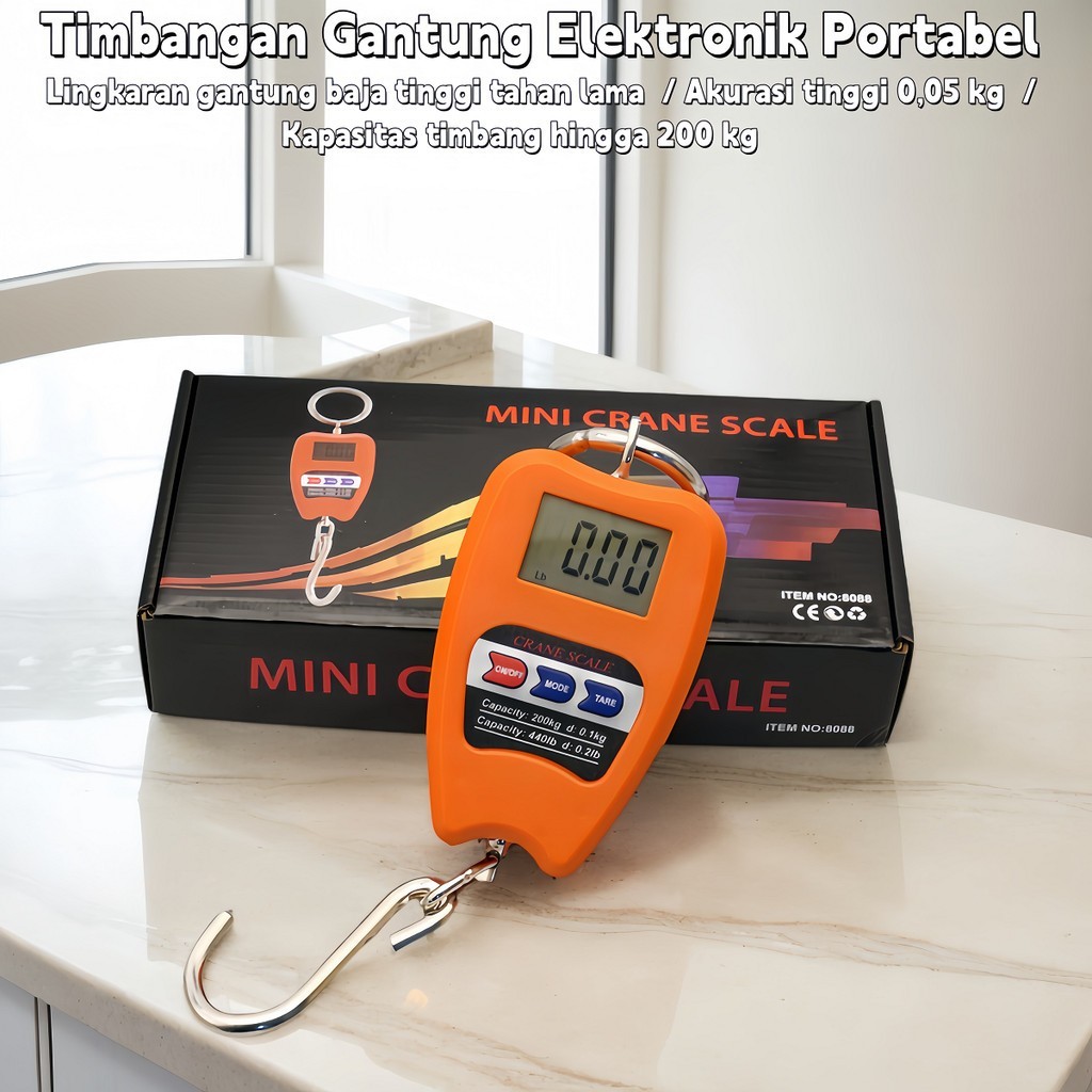 timbangan digital gantung 200kg timbangan dapur timbangan badan manual timbangan gantung timbangan k