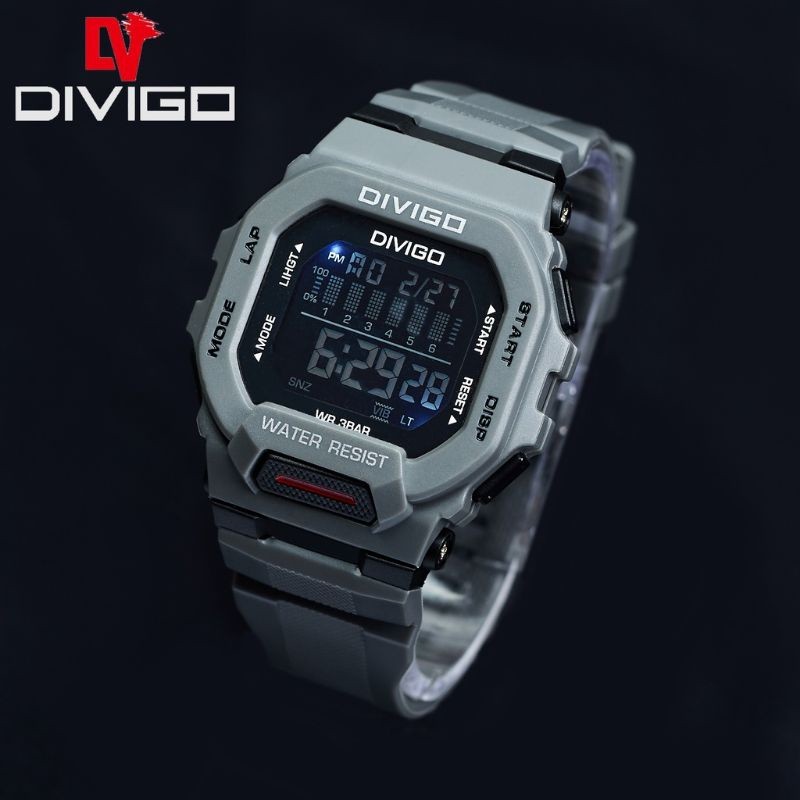 TERVIRAAALLLL JAM TANGAN TERLARIS JAM TANGAN DIVIGO OUTDOOR WATERPROOF