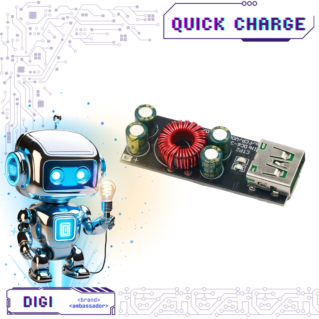 Quick Charge Module SW3518 – Fast Charging USB Step Down Converter 3A 18W - Digibot