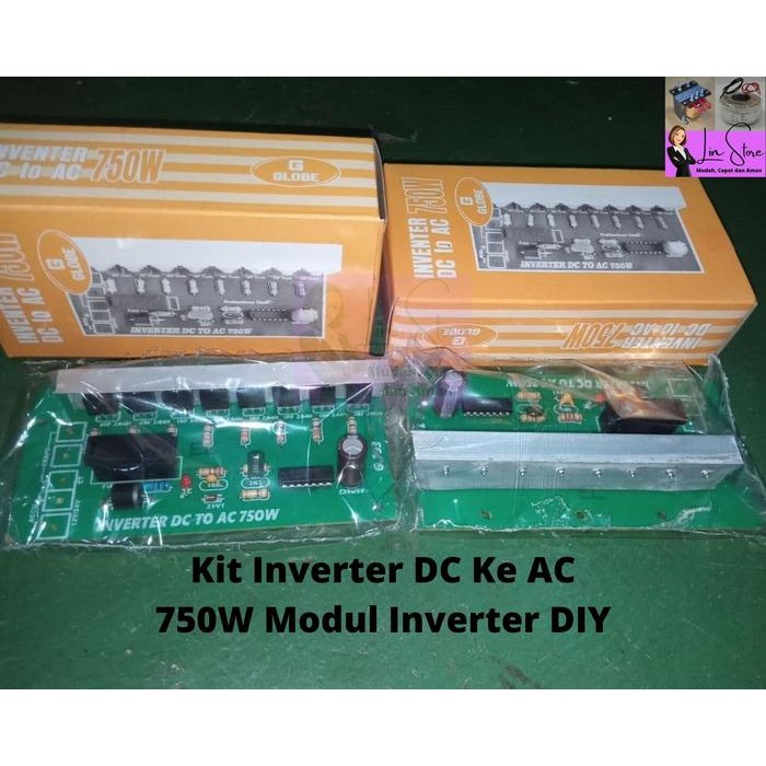 Kit Inverter DC Ke AC 750W Modul Inverter DIY