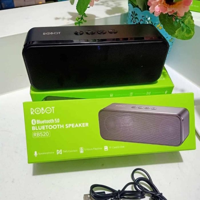 Speaker Bluetooth ROBOT RB520 SUPER BASS BLACK