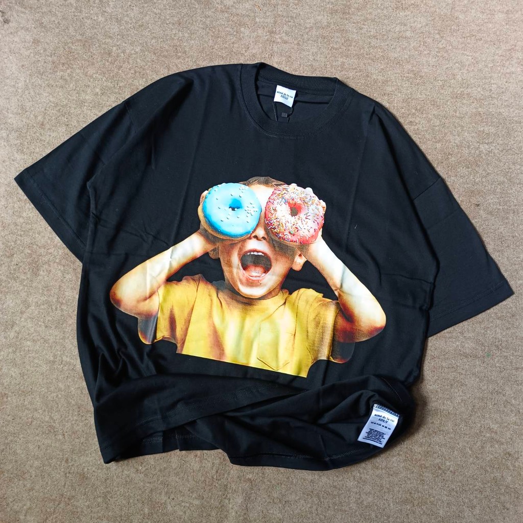 Baju Kaos Oversize Baby Face Donut Boy