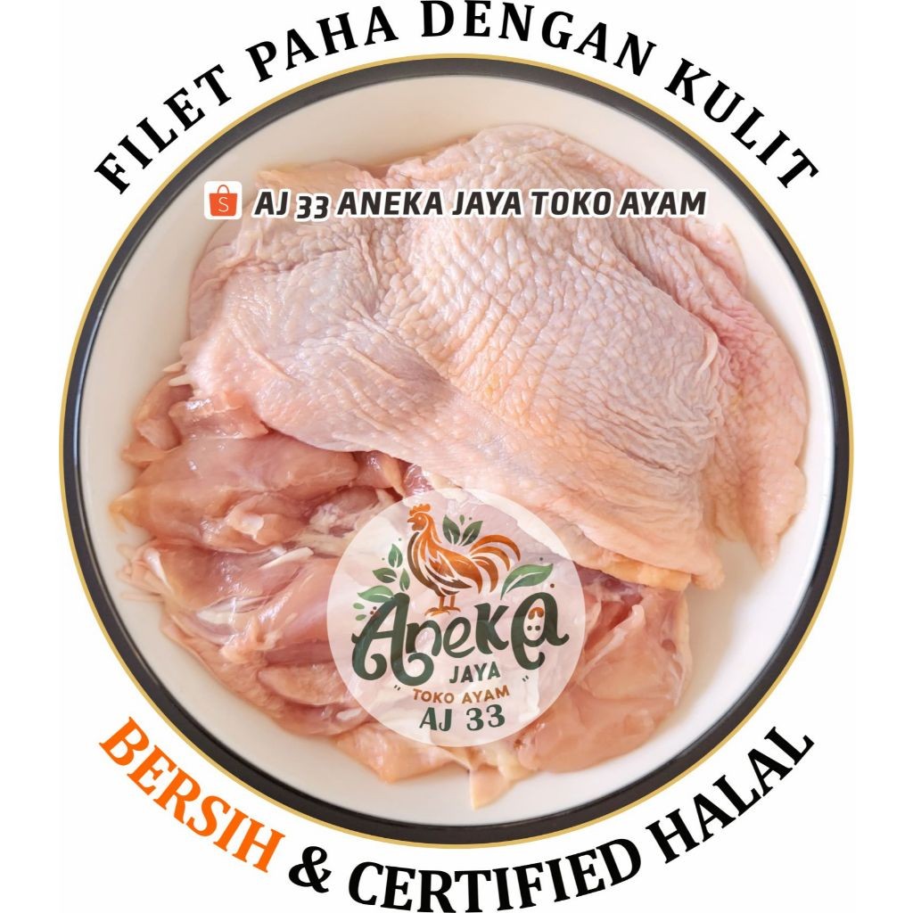 

Filet Paha dengan Kulit 1 kg frozen