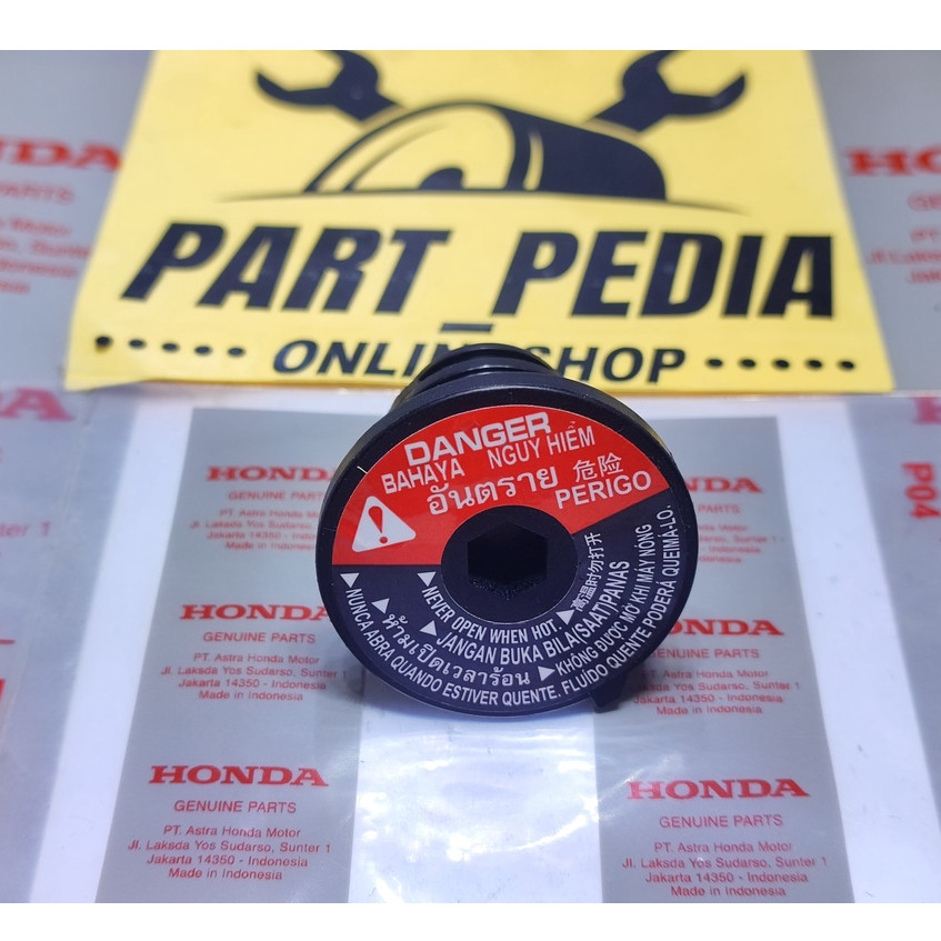 Tutup radiator tutup atas radiator cap comp radiator vario 125 150 esp PCX 150 lokal ADV 150 origina