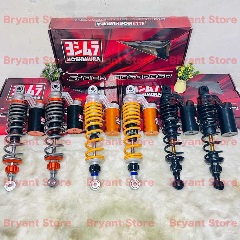 SHOCK BREAKER YOSHIMURA ORIGINAL 3632 TABUNG ATAS MODEL EXTREME 280MM 320MM 340MM MATIC BEBEK SHOCK 