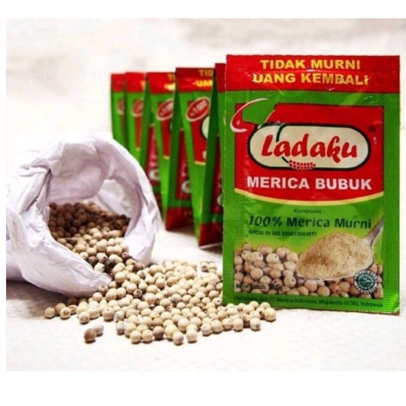 

ECER merica bubuk 3g per sachet / ECER lada bubuk 3g