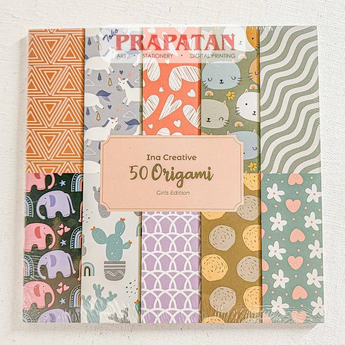 

TERLARIS! Kertas Origami Ina Creative 16x16cm - Original