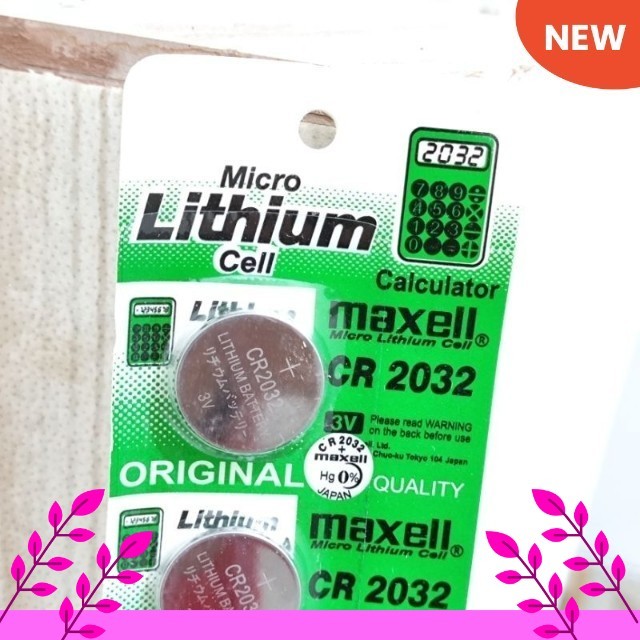 MAXELL CR2032 / CR 2032 ORIGINAL BATERAI BATRE BATTERY
