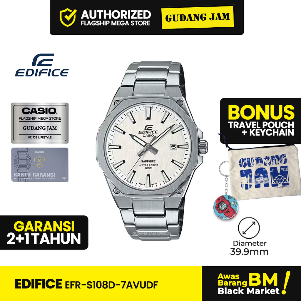 Edifice Pria EFR-S108D-7AVUDF EFR-S108D-7AV EFR-S108D EFRS108D EFR S108D