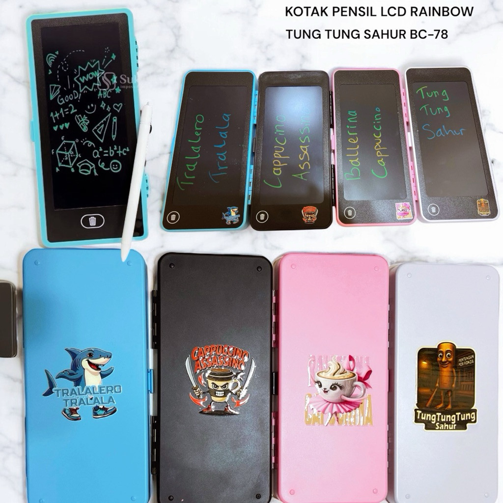 

HELLO_KOTAK PENSIL LCD ANOMALI TEMPAT PENSIL TUNG TUNG SAHUR