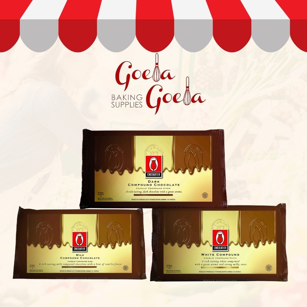 

Coklat Compound Tulip 1 kg