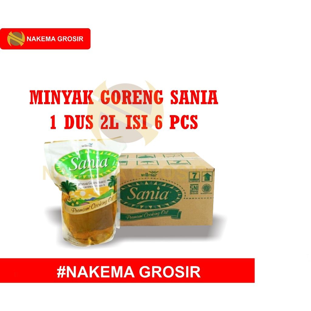

MINYAK GORENG SANIA 2 LITER 1 DUS - ISI 6 PCS