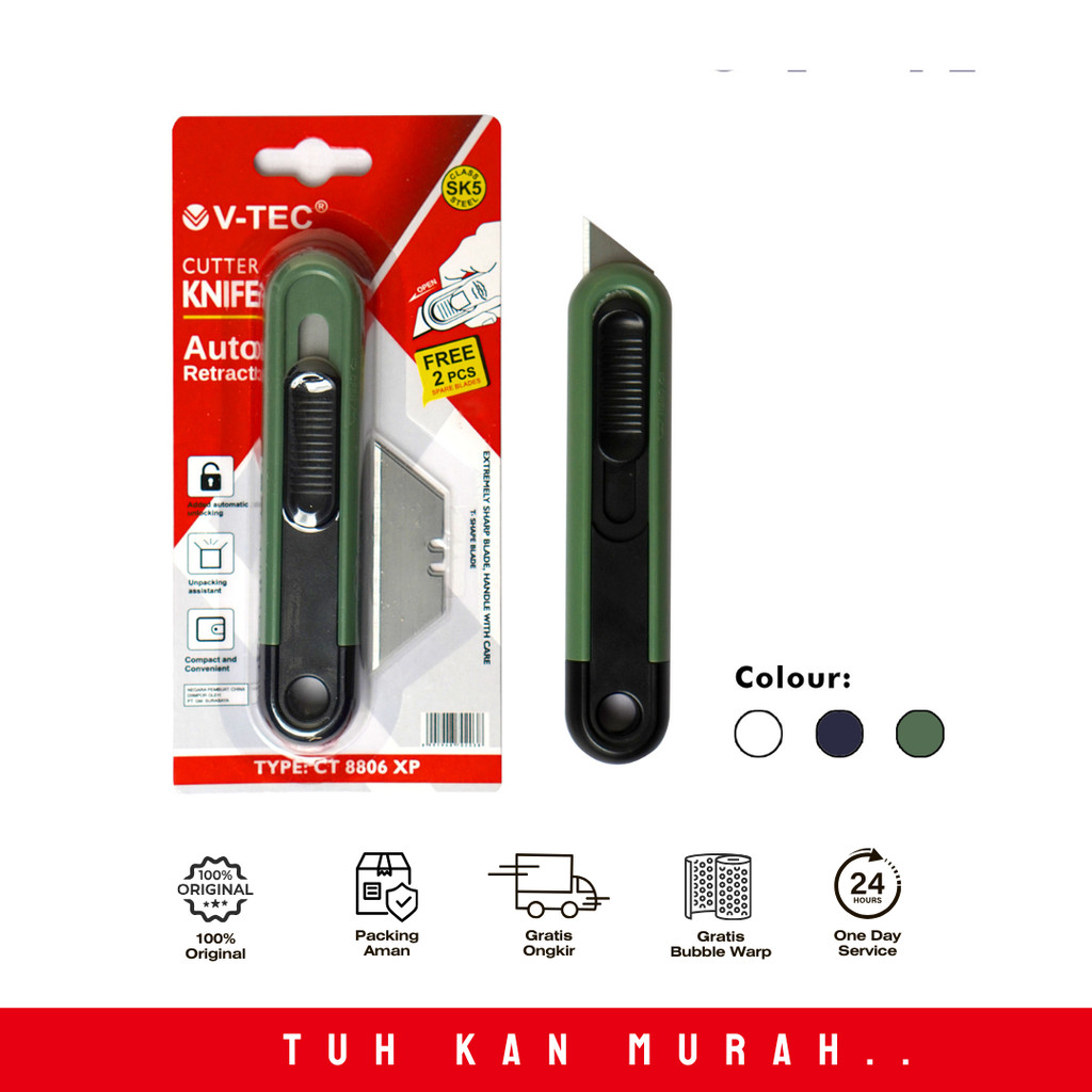 

V-TEC CUTTER KNIFE 8806 8804