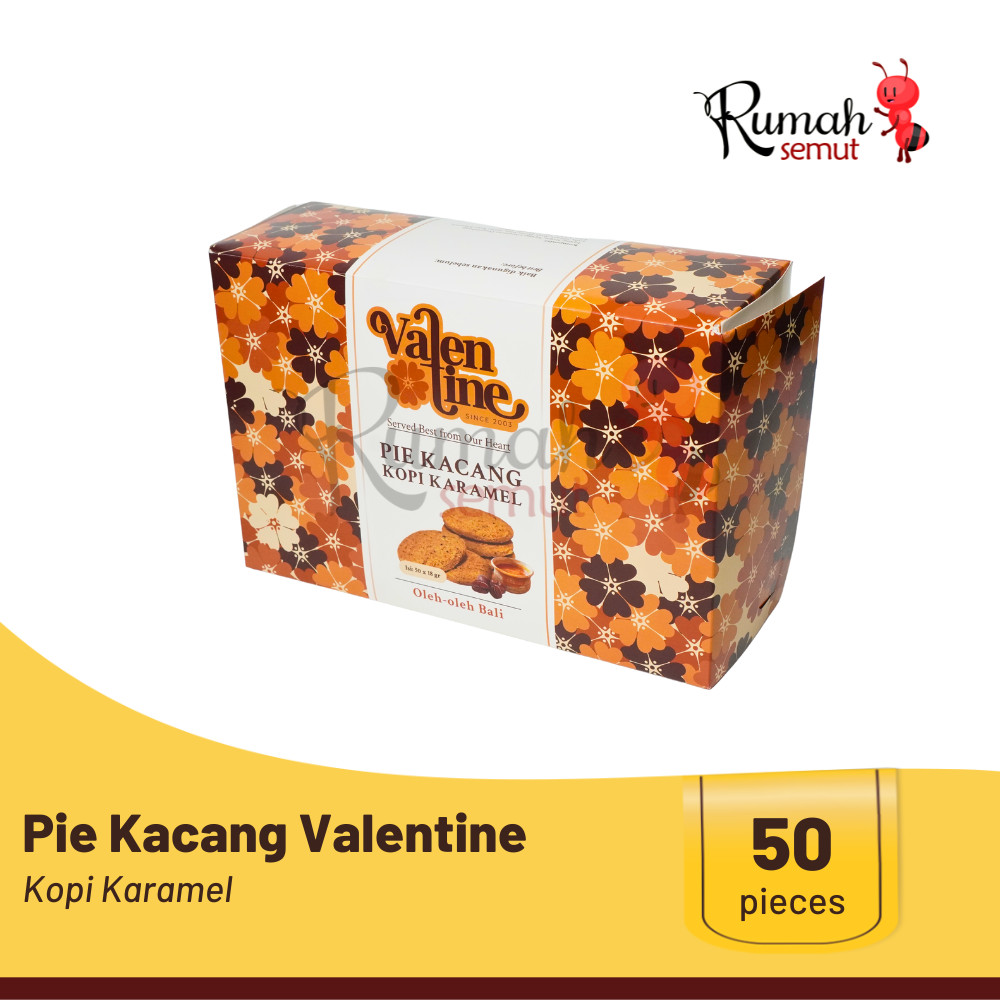 

Pie Kacang Valentine Kopi Caramel Isi 50 Pcs Oleh-Oleh Khas Bali