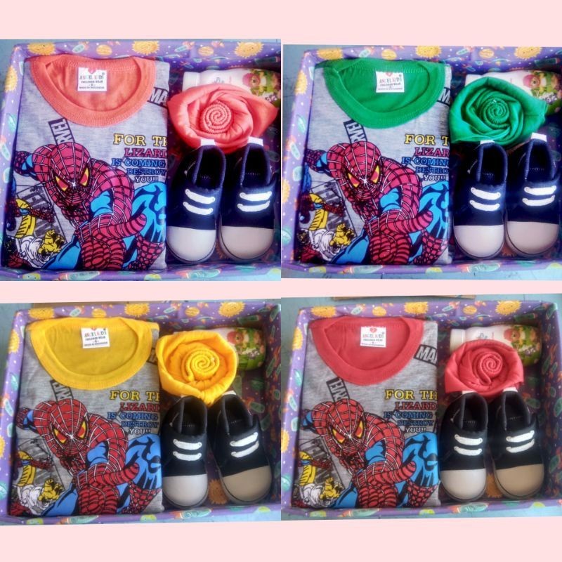 SG33 Paket lengkap hamper hadiah untuk bayi cowok kado sambang bayi parcel bayi baru lahir lengkap H