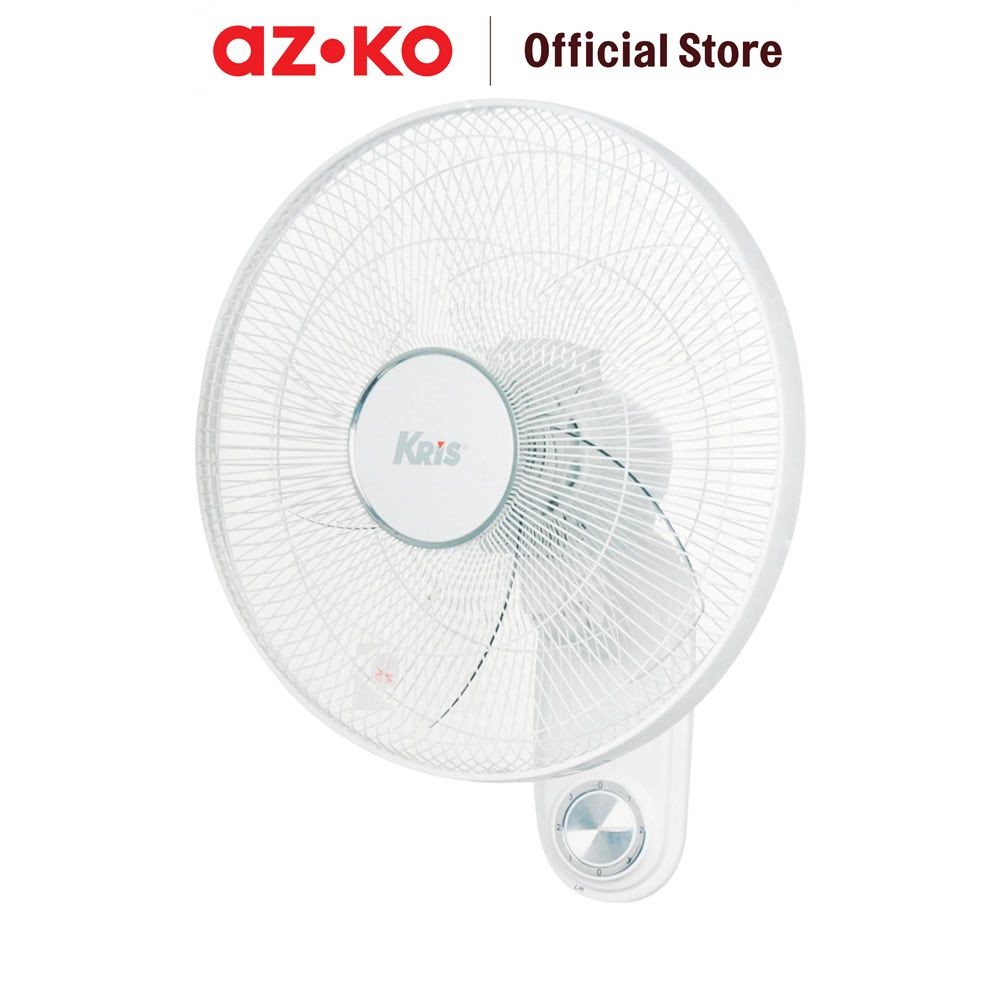 AZKO Kris 16 inci Kipas Angin Dinding 50 watt Wall Fan Penyejuk Ruangan Kipas Baling Baling Elektron