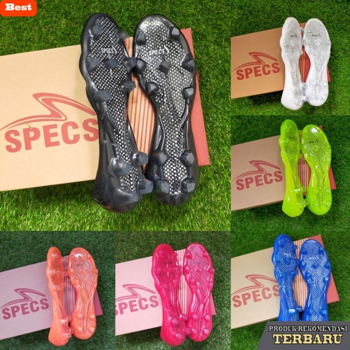 rekomendasi sepatu bola untuk kaki lebar READY SOL SEPATU BOLA SPECS/PUL SEPATU BOLA SPECS Stock ter