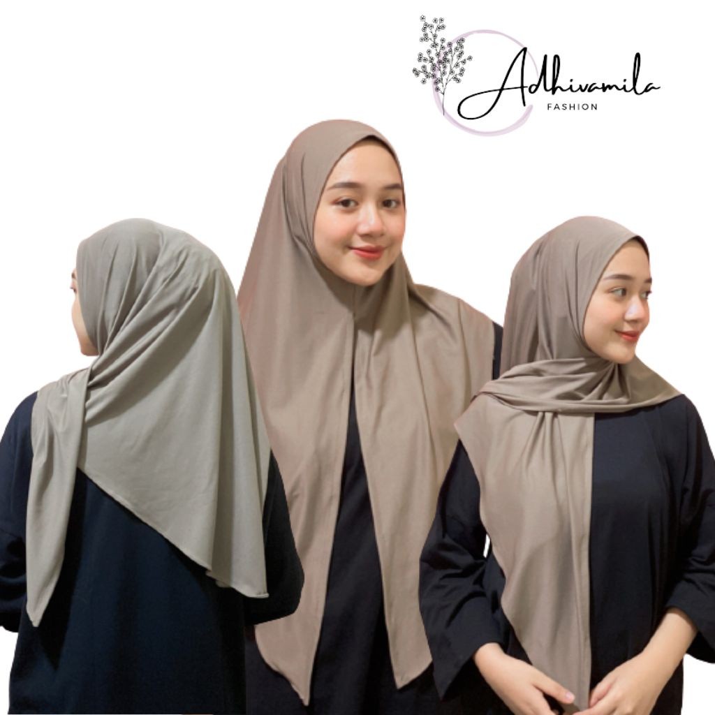 HIJAB SEGITIGA INSTAN JERSEY|| SEGITIGA INSTAN JERSEY|| JILBAB SEGITIGA INSTAN JERSEY