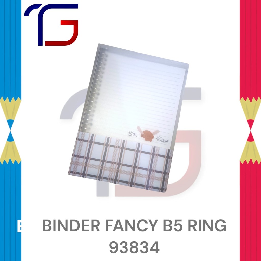 

Fancy Binder Note Ring 93834