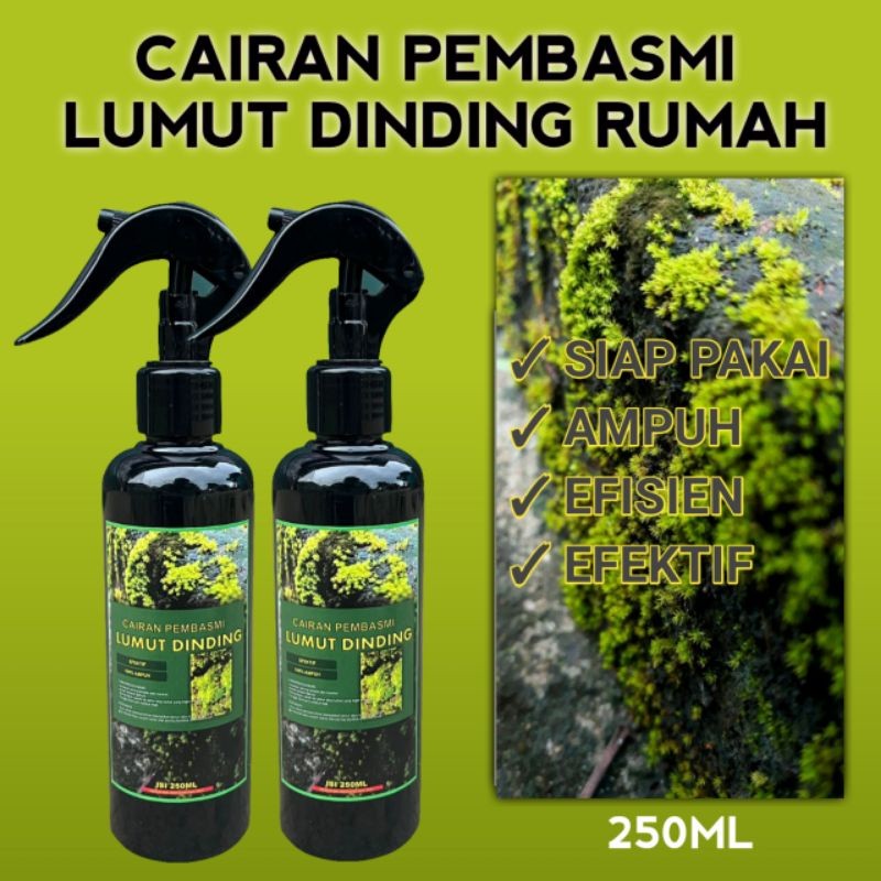 PEMBASMI LUMUT DINDING | PEMBASMI RUMPUT LIAR | ANTI LUMUT