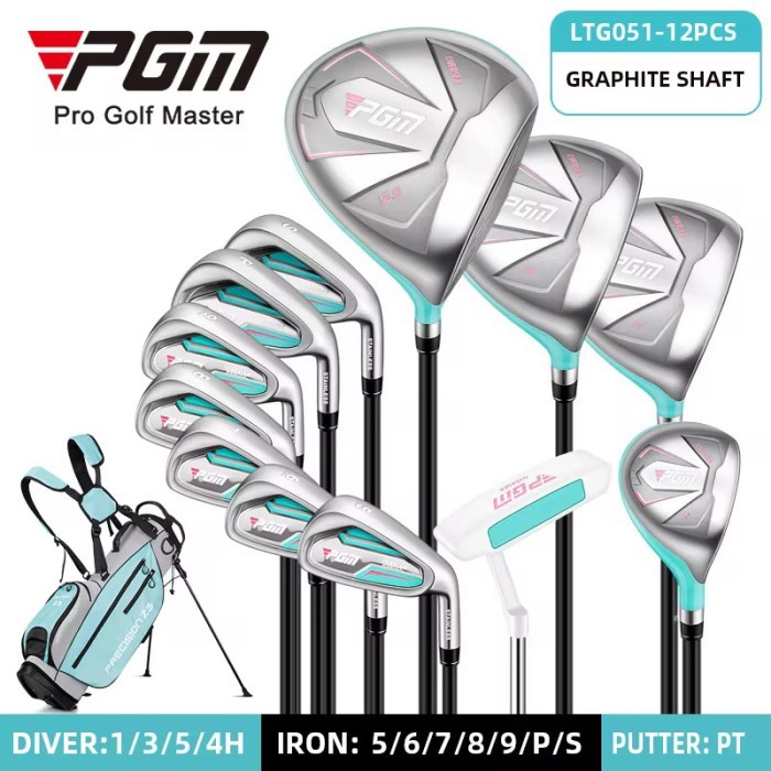PGM Stick Golf Full Set Ladies Set Oversea Series Graphite Carbon Rod