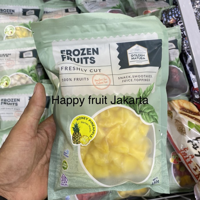 

Frozen fruit honey pineapple | Golden natura Buah nanas 450gr