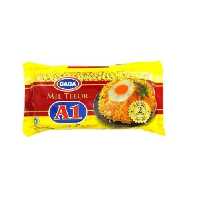 

GAGA MIE TELOR A1 KUNING 180GR