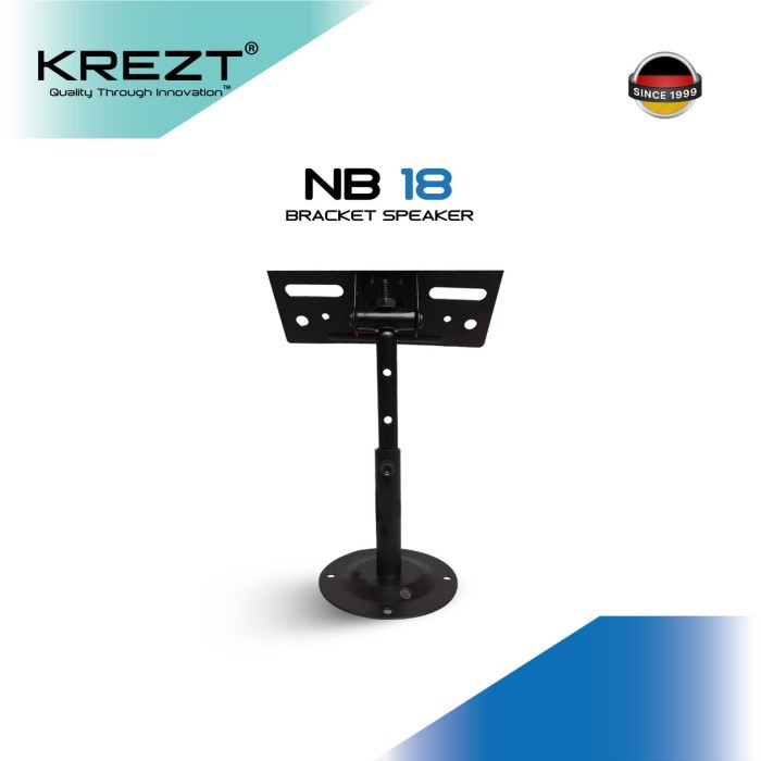 Bracket Speaker KREZT NB-18 Bracket Speaker Dinding Material Iron KREZT Wall Speaker Bracket