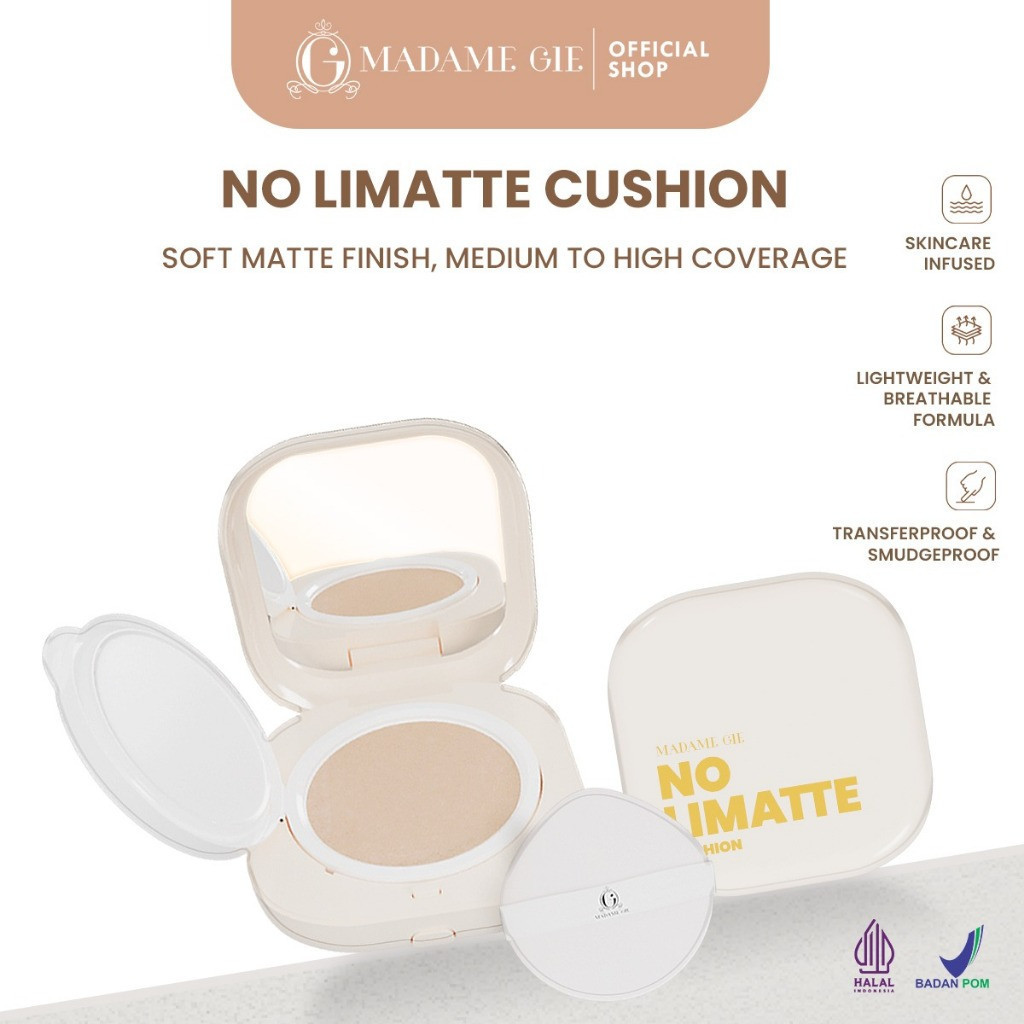 Madame Gie No Limatte Cushion - Make Up Cushion Madame Gie Cupcake - Kosmetik Madame Gie