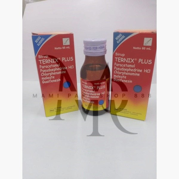 Ternix Plus 60ml Syrup(Merah) BERKUALITAS