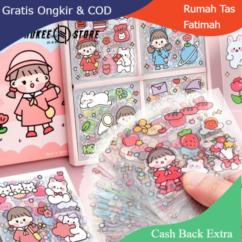 

STICKER MOMO 1 BOX / Sticker Gemoy / Sticker Waterproof Sticker Momo / Sticker Tumbler By Rumah Tas Fatimah
