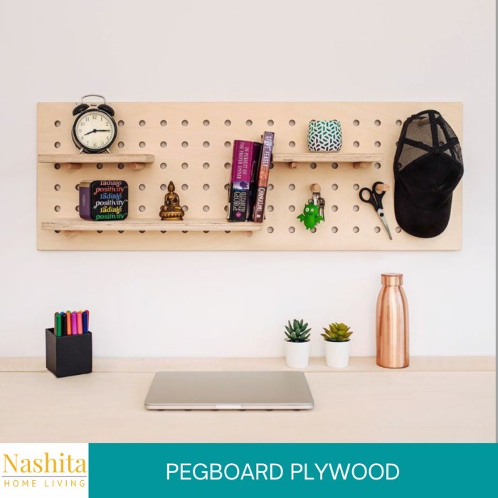 

Pegboard stand papan berlubang - 100 x40