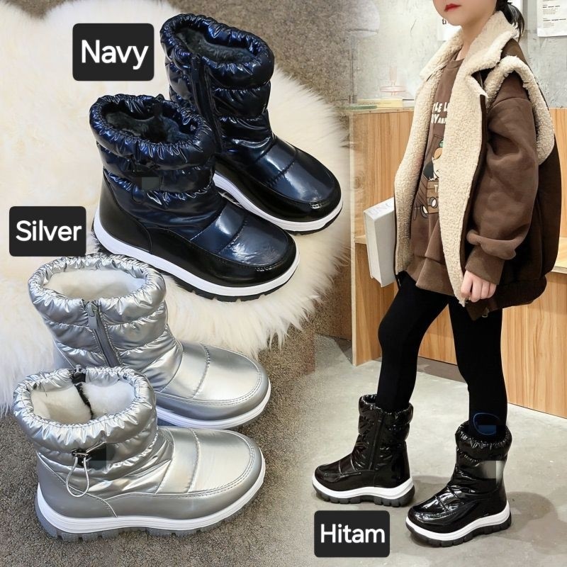Sepatu Boots Anak Musim Dingin / Waterproof Winter Boots For Kids